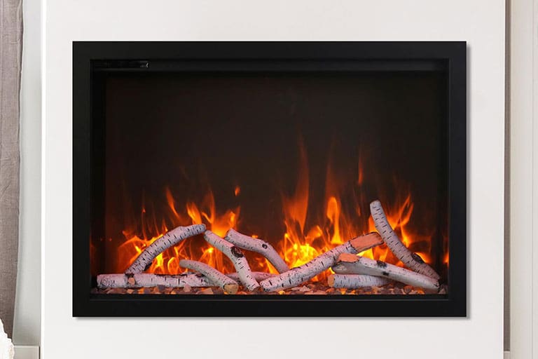 Stock Image - Ambiance FP 42 Ambiance Electric Contemporary Fireplace - Stove Depot and Chimney Works