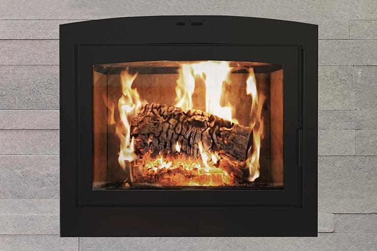 Stock Image - Ambiance - Elegance 42 Ambiance Traditional Wood Fireplace - Stove Depot and Chimney Works