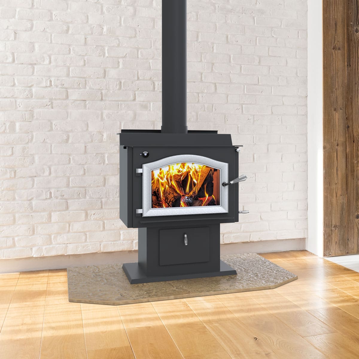 Stock Image - Kuma - Wood Classic LE Is In Showroom - Stove Depot and Chimney Works