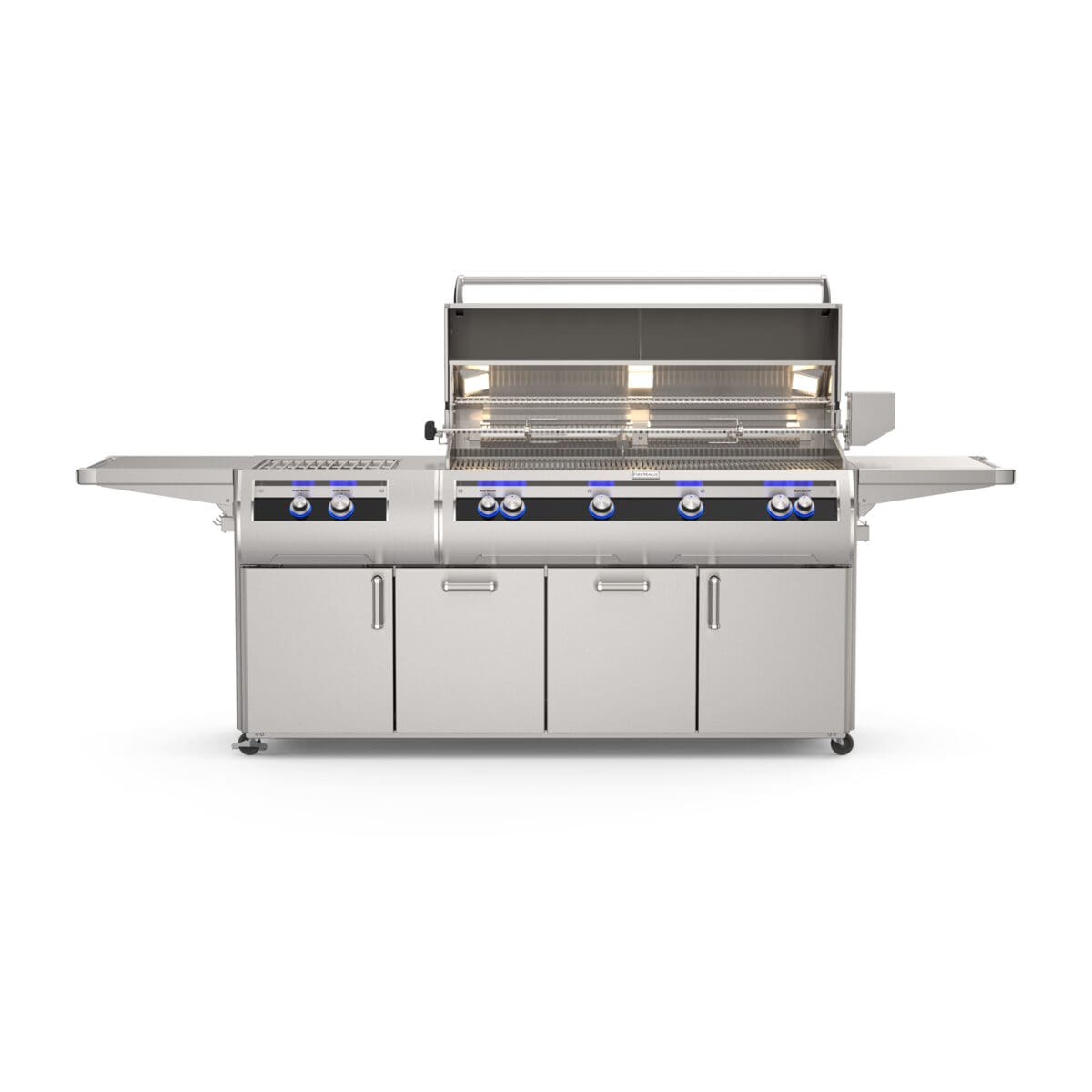 Stock Image - Fire Magic - Echelon E1060s Portable Grill Analog Thermometer and Power Burner Fire Magic - Stove Depot and Chimney Works