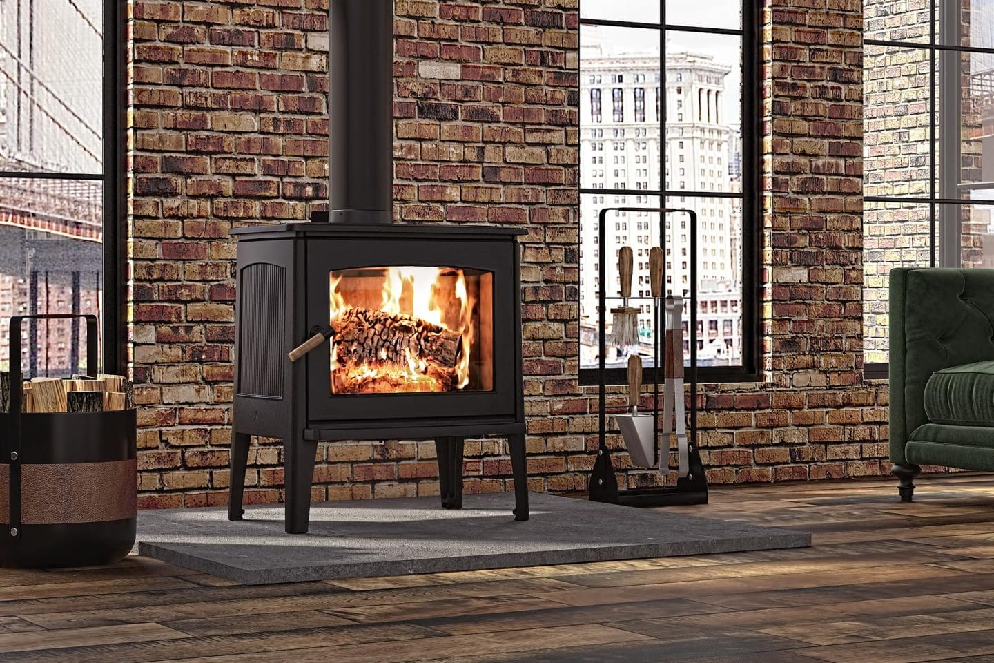 Stock Image - Ambiance - Hipster 20 Ambiance Freestanding - Stove Depot and Chimney Works