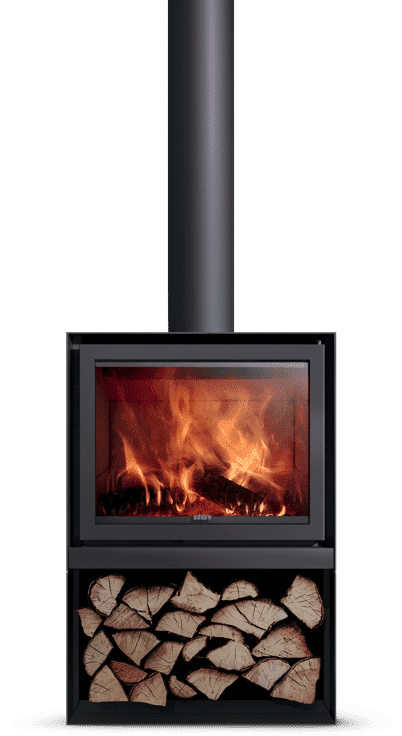 Stock Image - Stûv 16 - Wood Stove Stuv America Wood Pedestal Stove - Stove Depot and Chimney Works