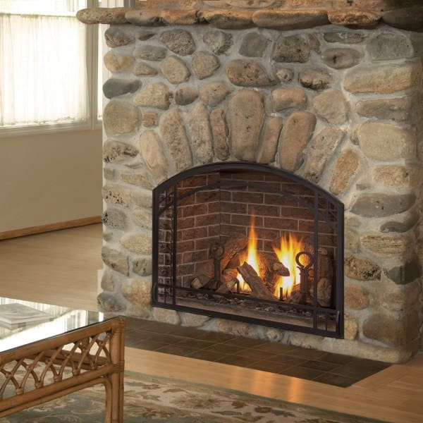 Stock Image - Kozy Heat Alpha 36S Is In Showroom - Stove Depot and Chimney Works