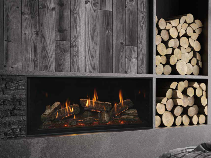 Stock Image - Kozy Heat Nordik 48TL Fireplaces - Stove Depot and Chimney Works