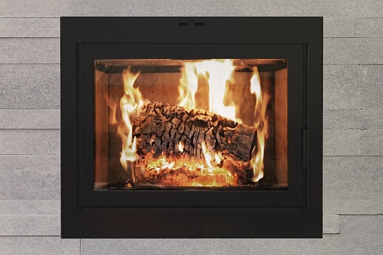 Stock Image - Ambiance - Elegance 40 Ambiance Wood Traditional Fireplace - Stove Depot and Chimney Works
