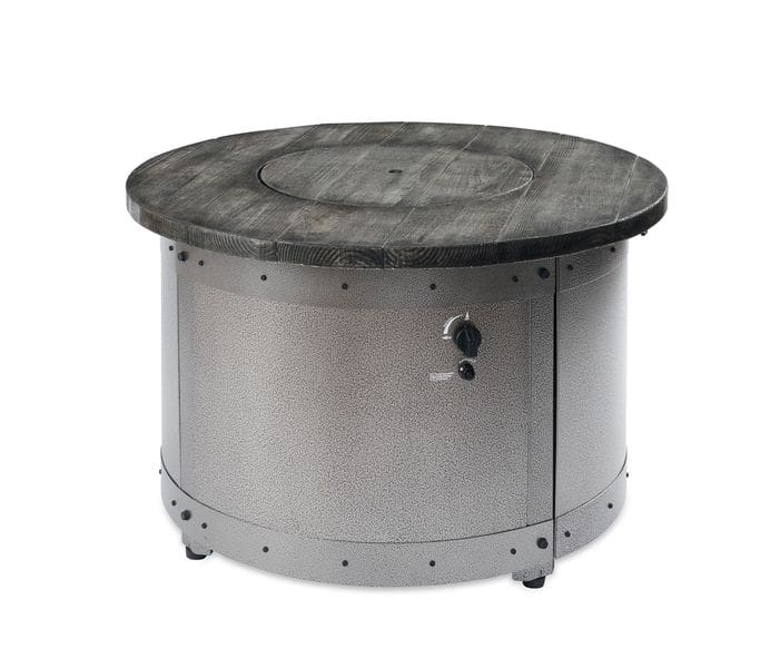 Stock Image - The Outdoor GreatRoom - Edison Round Gas Fire Pit Table The Outdoor Greatroom Company Gas Fire Table - Stove Depot and Chimney Works