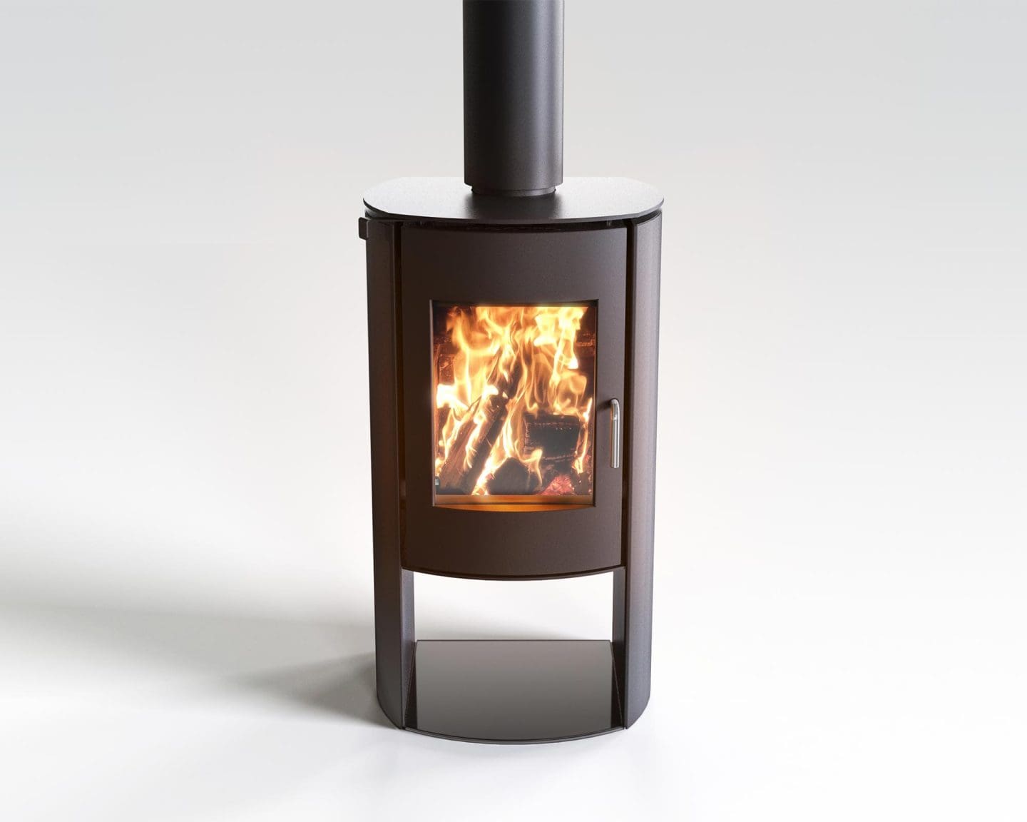 Stock Image - Ambiance - Nectre N65 Ambiance Wood Stove - Stove Depot and Chimney Works
