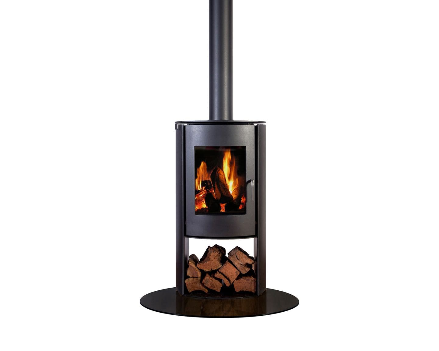 Stock Image - Ambiance - Nectre N65 Ambiance Wood Stove - Stove Depot and Chimney Works