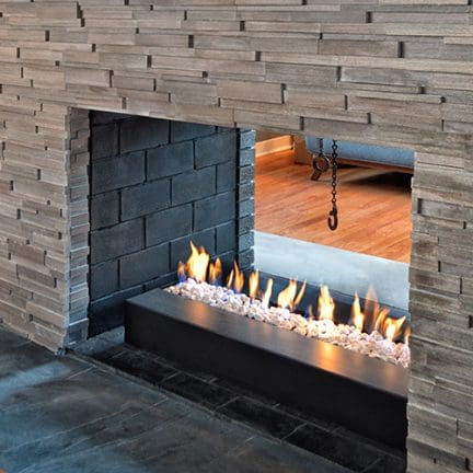 Stock Image - European Home - G Series: Customizable Burner European Home Gas Burner Log Set & Burner - Stove Depot and Chimney Works