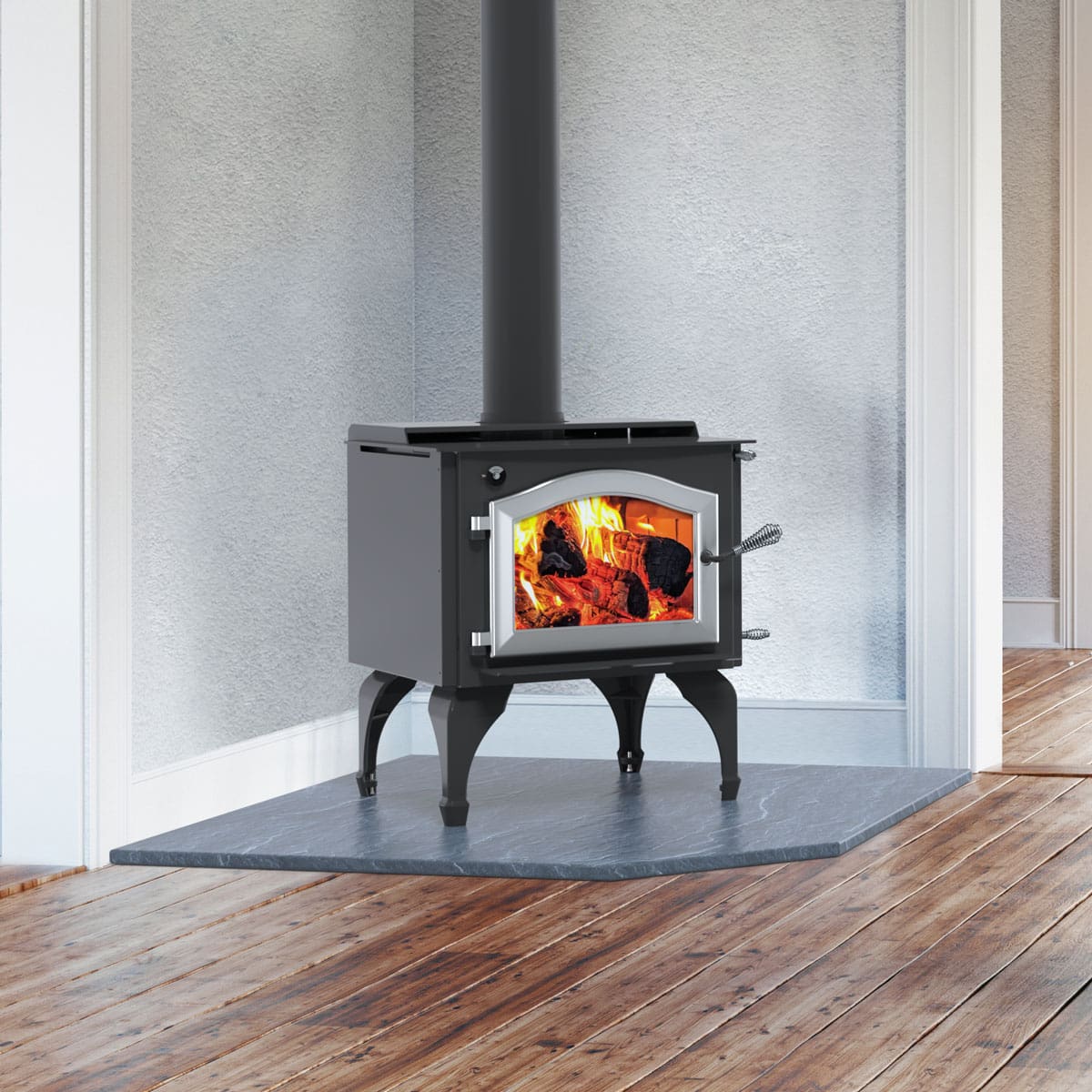 Stock Image - Kuma - Aspen LE Is In Showroom - Stove Depot and Chimney Works