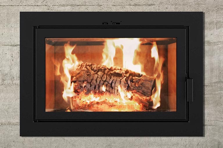 Stock Image - Ambiance - Elegance 36 Ambiance Wood Traditional Fireplace - Stove Depot and Chimney Works