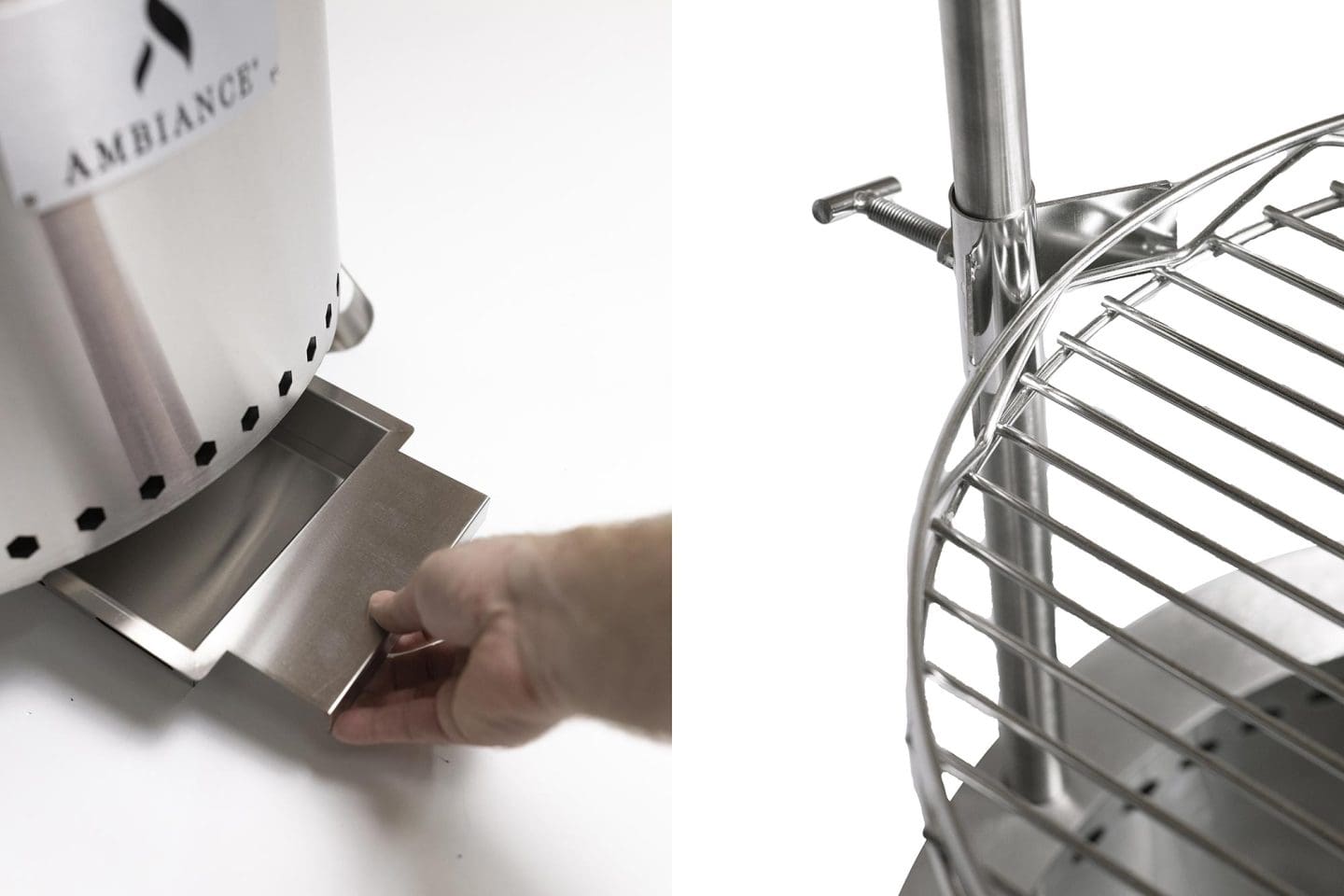 Stock Image - Ambiance Fiero Smokeless Fire Pit Ambiance Gas Fire Pit - Stove Depot and Chimney Works