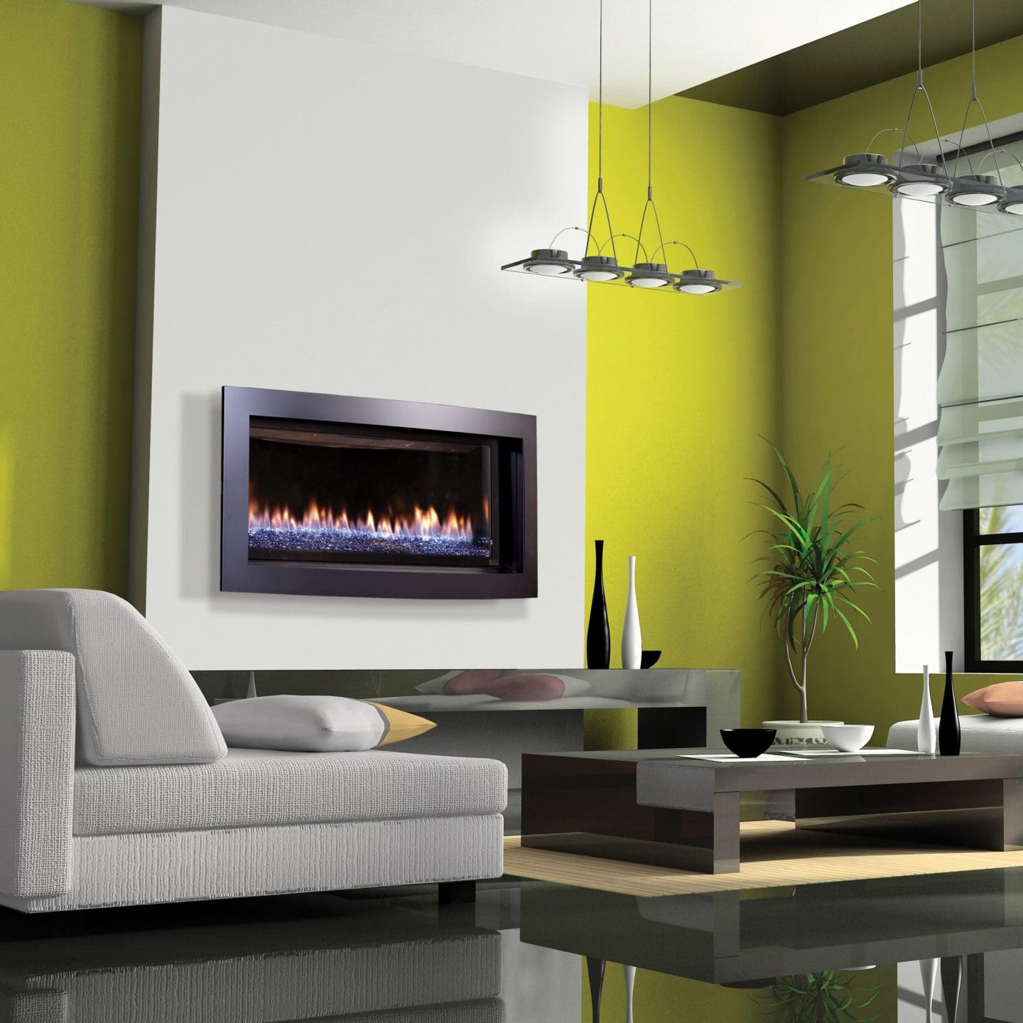 Stock Image - Kozy Heat Slayton 42 S Fireplaces - Stove Depot and Chimney Works