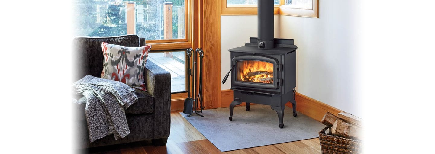 Stock Image - Regency - Cascades F1500 Wood Stove Regency - Stove Depot and Chimney Works