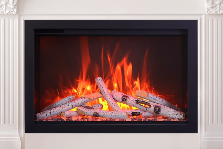 Stock Image - Ambiance FP 36 Ambiance Electric Contemporary Fireplace - Stove Depot and Chimney Works
