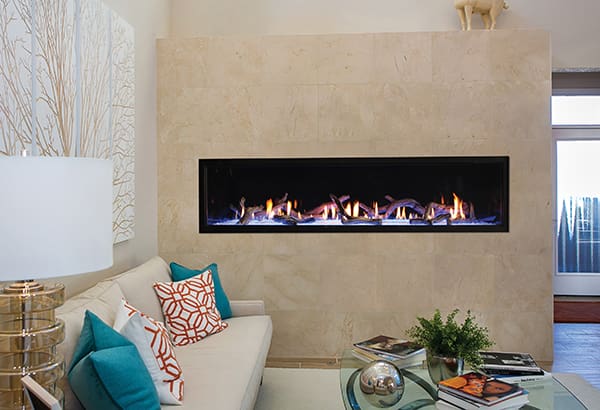 Stock Image - American Hearth - Boulevard Linear 72-inch American Hearth - Stove Depot and Chimney Works