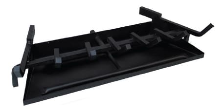 Stock Image - American Hearth - Sand Pan Burners and Matching Log Sets American Hearth - Stove Depot and Chimney Works