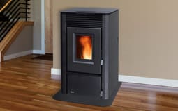 Stock Image - Enviro MAXX Enviro Pellet Contemporary & Freestanding & Pedestal Stove - Stove Depot and Chimney Works