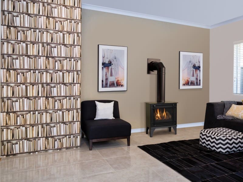 Stock Image - Kozy Heat Oakport 18 Is In Showroom - Stove Depot and Chimney Works