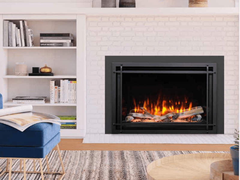 Stock Image - Kozy Heat Osseo eSeries Inserts Electric Fireplaces - Stove Depot and Chimney Works