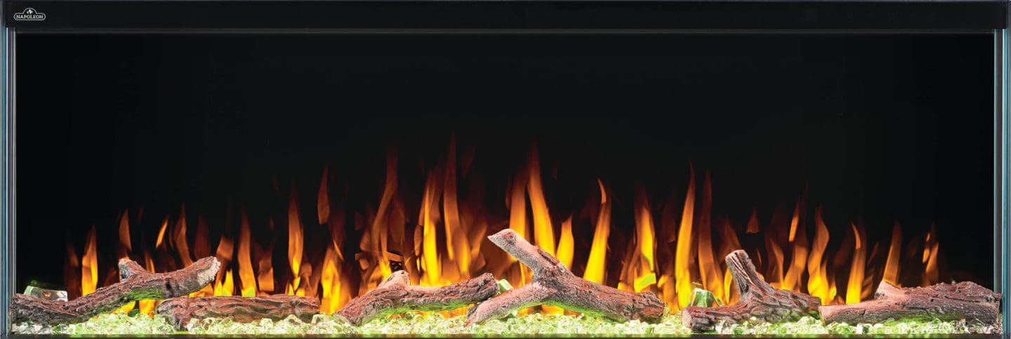 Stock Image - Napoleon - Trivista™ Primis 50 Three-Sided Built-in Electric Fireplace Napoleon Hearth Electric Insert - Stove Depot and Chimney Works
