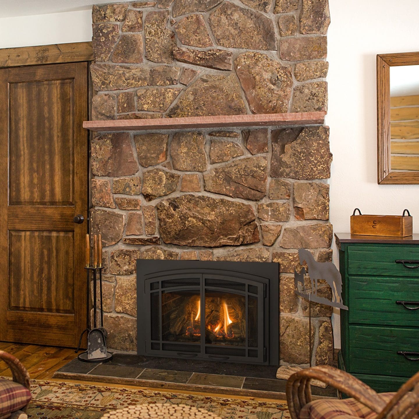 Stock Image - Kozy Heat Chaska 25 Gas Inserts - Stove Depot and Chimney Works