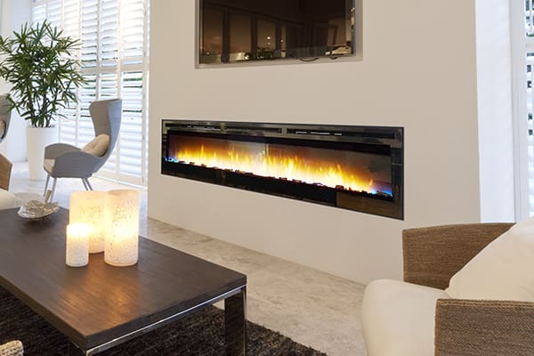 Stock Image - American Hearth - Nexfire Linear 74-inch American Hearth - Stove Depot and Chimney Works