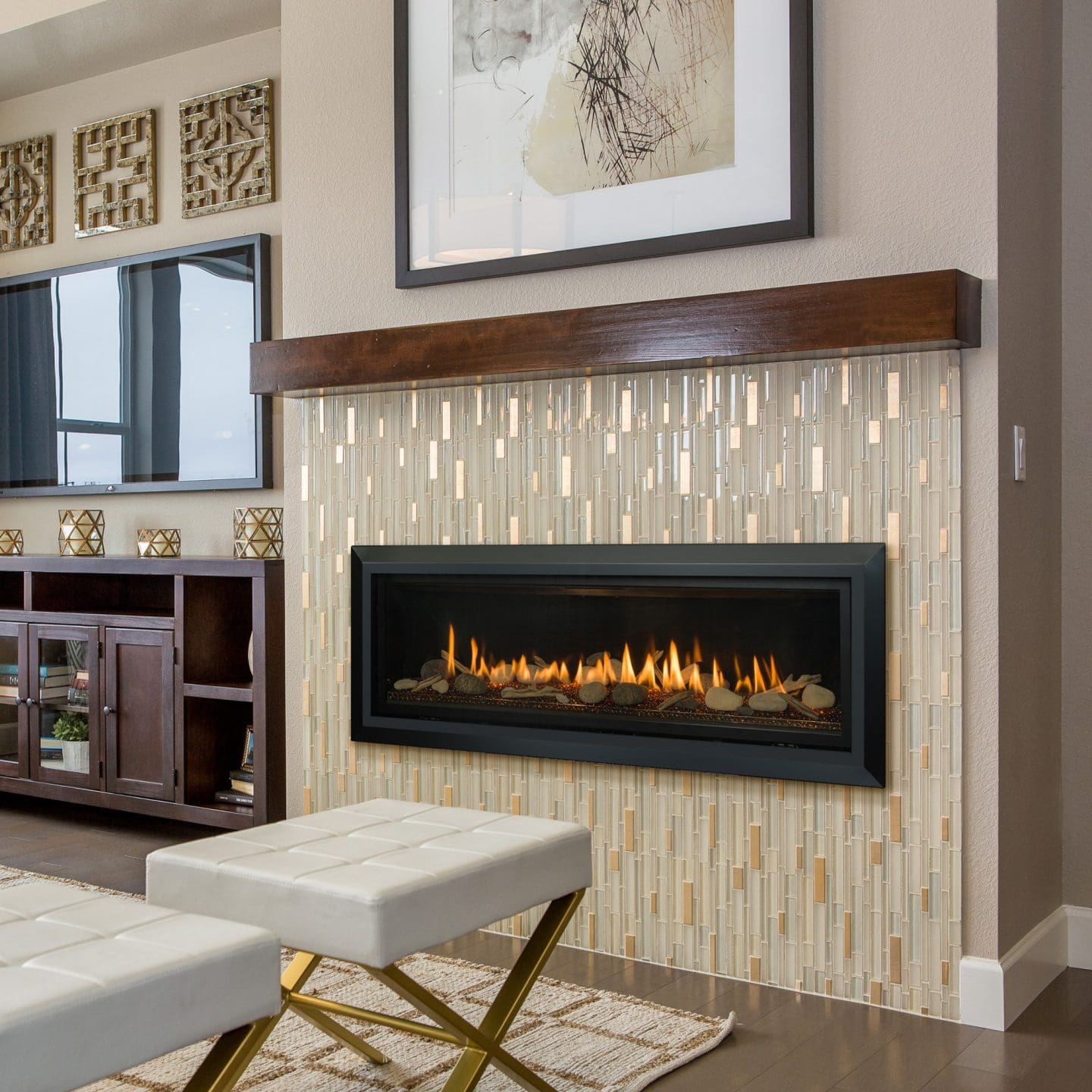 Stock Image - Kozy Heat Slayton 60 Fireplaces - Stove Depot and Chimney Works